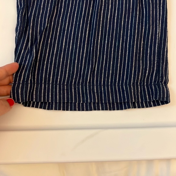 Old Navy Blue Striped Jumpsuit with Pockets - Picture 7 of 10